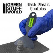 Black Plastic Spatulas - 3D printer | 3D Printer Accessories