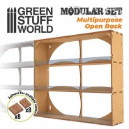 Multipurpose Open Rack | MDF Wood Displays
