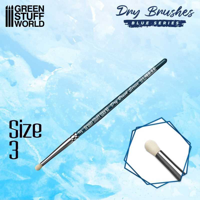 藍色系列 幹掃筆 - 尺寸3 - 乾掃筆