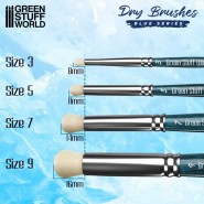 BLUE SERIES Dry Brush - Size 3 | Dry Brushes