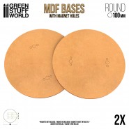 MDF Bases - Round 100mm