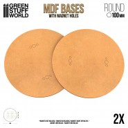 MDF底座 - 圓形100 mm - 手工配件