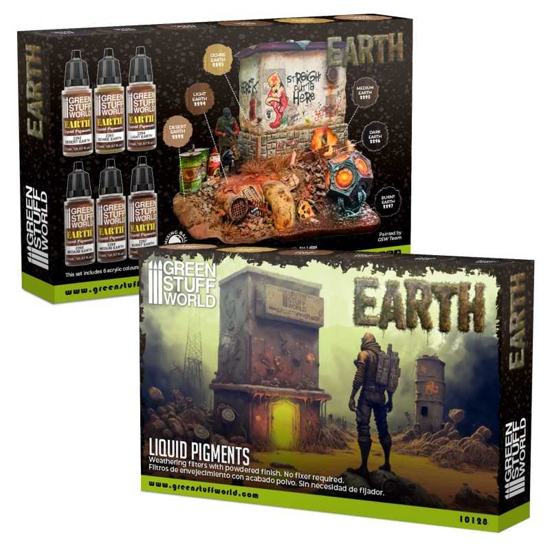 Liquid Pigments Set - Earth | Liquid pigments