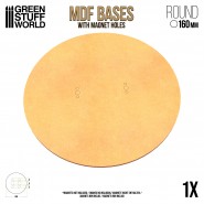 MDF Bases - Round 160mm | Hobby Accessories