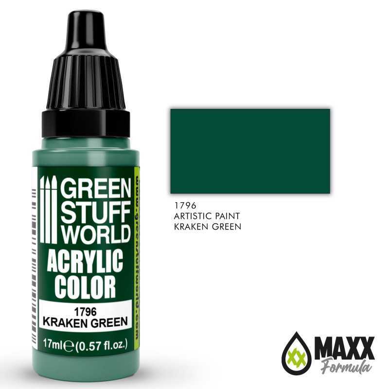 丙烯酸涂料 深绿色 - 手工配件