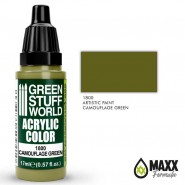 Acrylic Color CAMOUFLAGE GREEN | Acrylic Paints