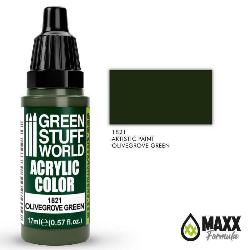 丙烯酸塗料 墨綠色 - 丙烯塗料