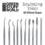 10x 模型泥塑刀 - 模型制作工具