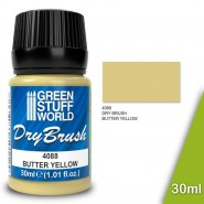 Dry Brush - BUTTER YELLOW 30 ml | Dry Brush Paints
