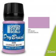 Dry Brush - COURAGE MAUVE 30 ml | Dry Brush Paints