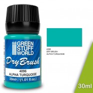 Dry Brush - ALPHA TURQUOISE 30 ml | Dry Brush Paints