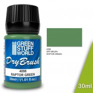 Dry Brush - RAPTOR GREEN 30 ml | Dry Brush Paints