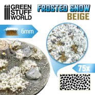 Shrubs TUFTS - 6mm FROSTED SNOW - BEIGE