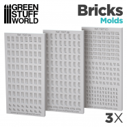 Silicone molds - BRICKs | Terrain molds