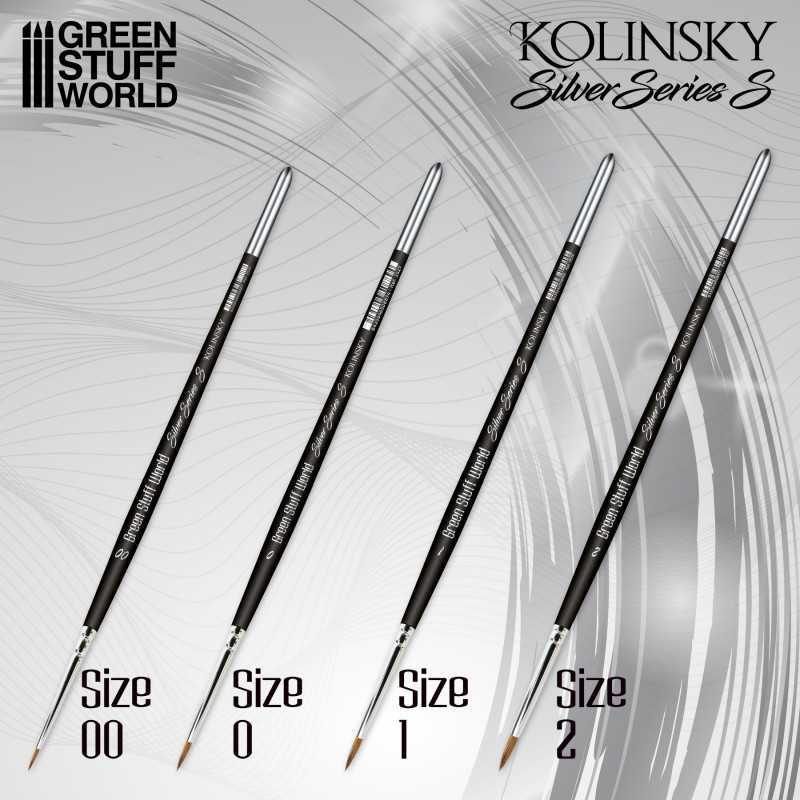 SILVER SERIES (S) - Kolinsky Brush Set (Serie-S) | Paint Brushes