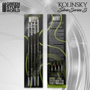 SILVER SERIES (S) - Kolinsky Brush Set (Serie-S) | Paint Brushes