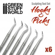 HOOK & PICK工具套裝 - 金屬工具