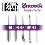 5x 模型造型刀 - SMOOTH - 金屬工具