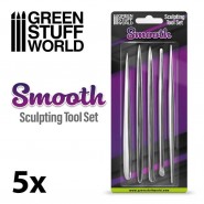 5x 模型造型刀 - SMOOTH - 金属工具