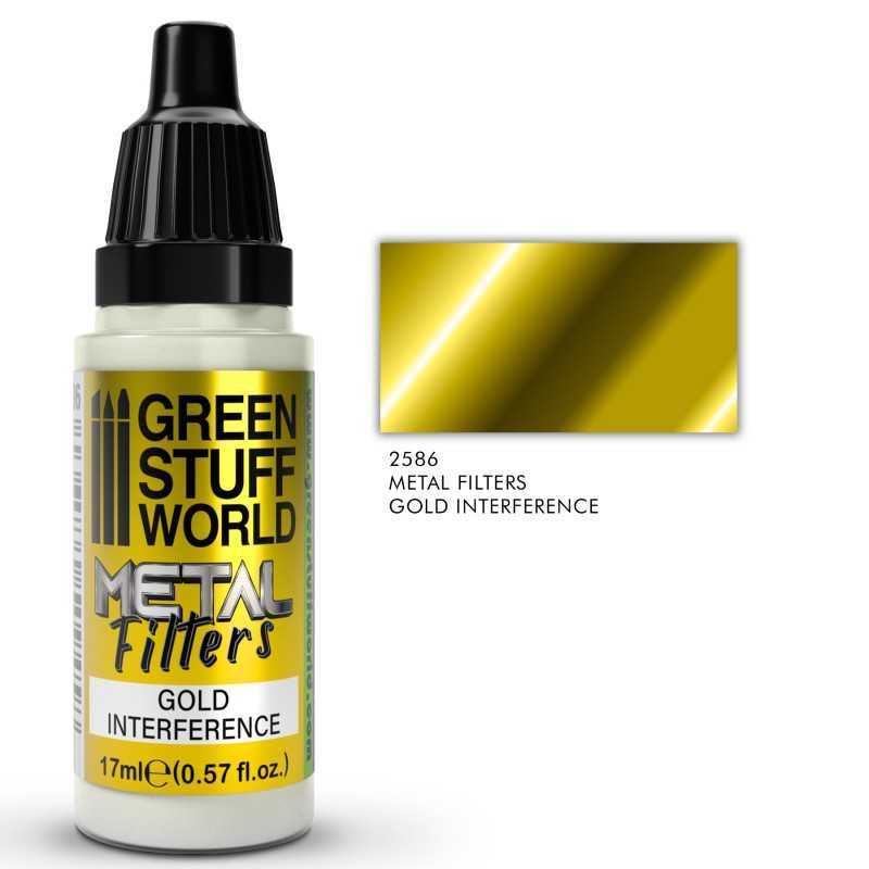 Metal Filters - Gold Interference | Chameleon Paints