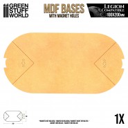 MDF Bases - Oval Pill 100x200 mm (Legion)