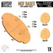 MDF底座 - 圆形150 mm (星战军团) - 星战军团MDF底座