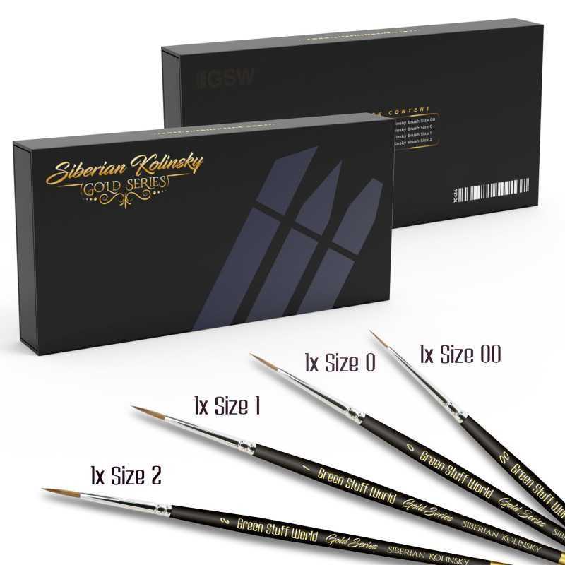 Premium Brush Set - GOLD SERIES | Paint Brushes