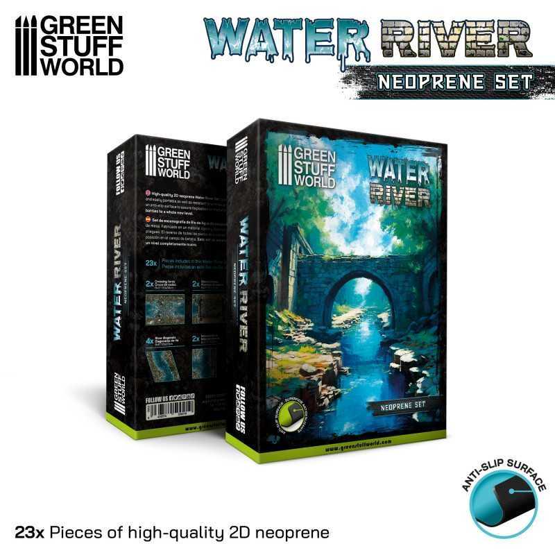 Water River - Neoprene Terrain Set | Neopren Terrain