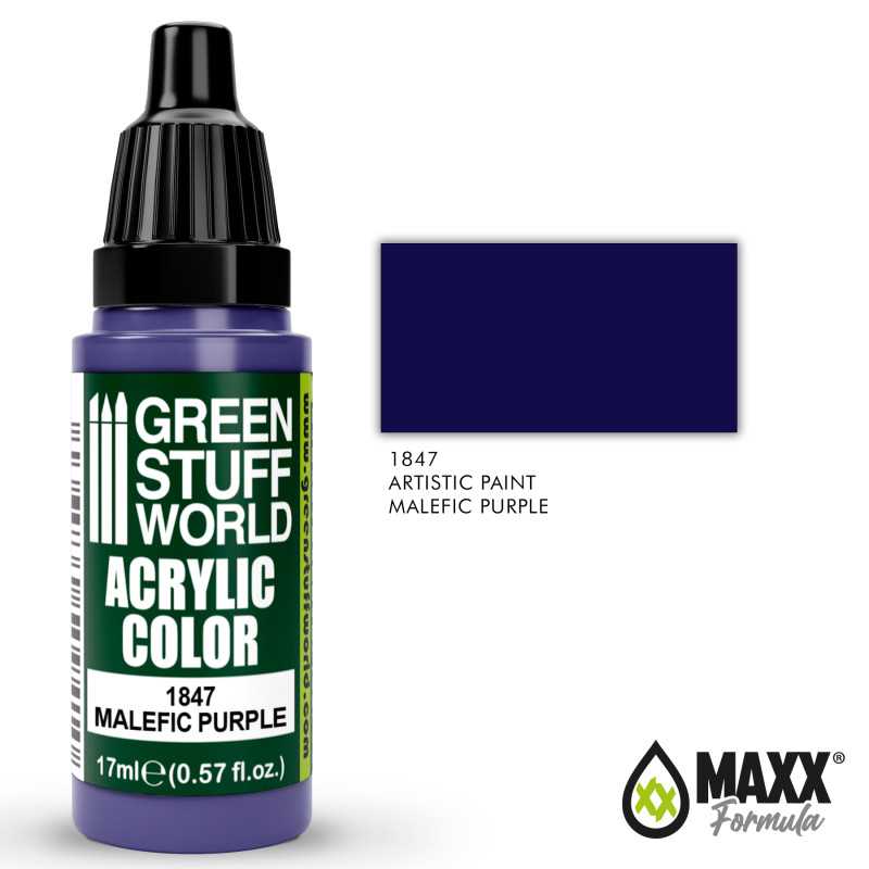 Acrylic Color MALEFIC PURPLE | Acrylic Paints