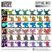 Dipping ink 60 ml - GREEN STONE DIP | Dipping inks