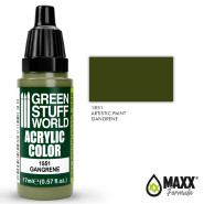 丙烯酸塗料 暗綠色 - 丙烯塗料