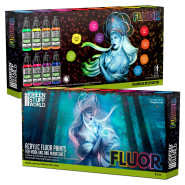 Set x8 Fluor Paints | Paint