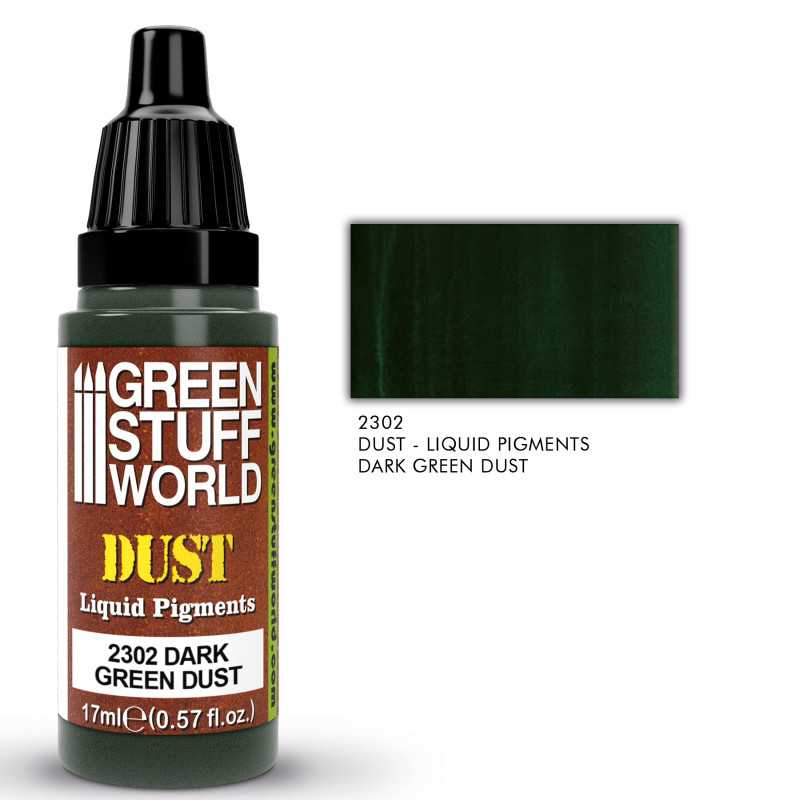 液态颜料 深绿色粉尘 - 液态颜料