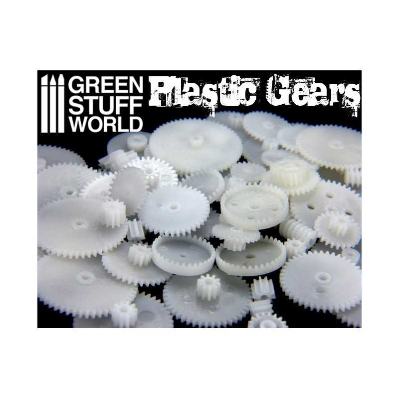 PLASTIC COGS and GEARS Steampunk | Hobby Accessories