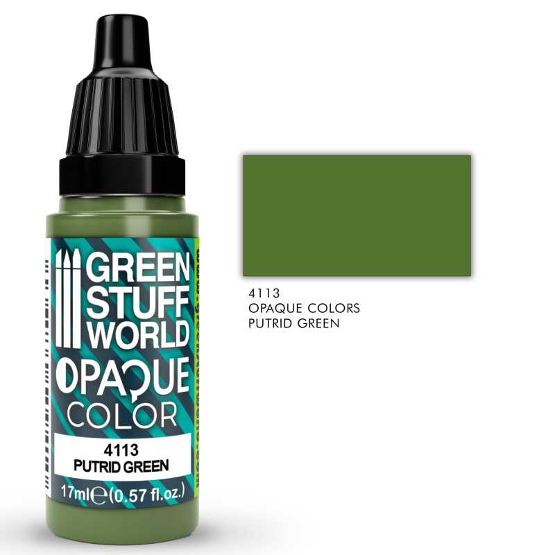 不透明丙烯涂料 - Putrid Green - 不透明涂料