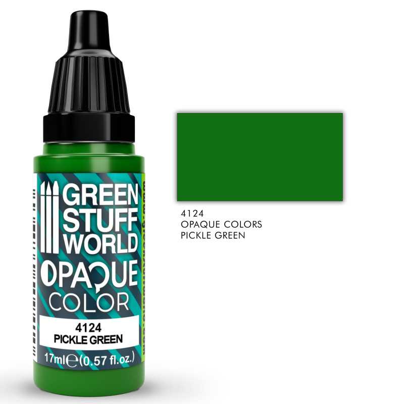 不透明丙烯塗料 - Pickle Green - 不透明塗料