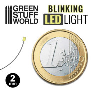 LED閃爍燈 - 綠光 - 2mm - 2 mm LED燈