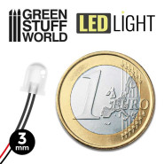 BLUE LED Lights - 3mm | LED Lights 3mm