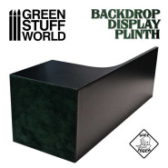 Backdrop Display Plinth 7x7x6cm Black | Backdrop Display Plinths