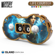 Double life counters - Island | Life Counters