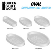5x Containment Moulds for Bases - Oval | Containment Moulds