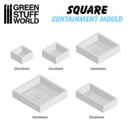 5x Containment Moulds for Bases - Square | Containment Moulds