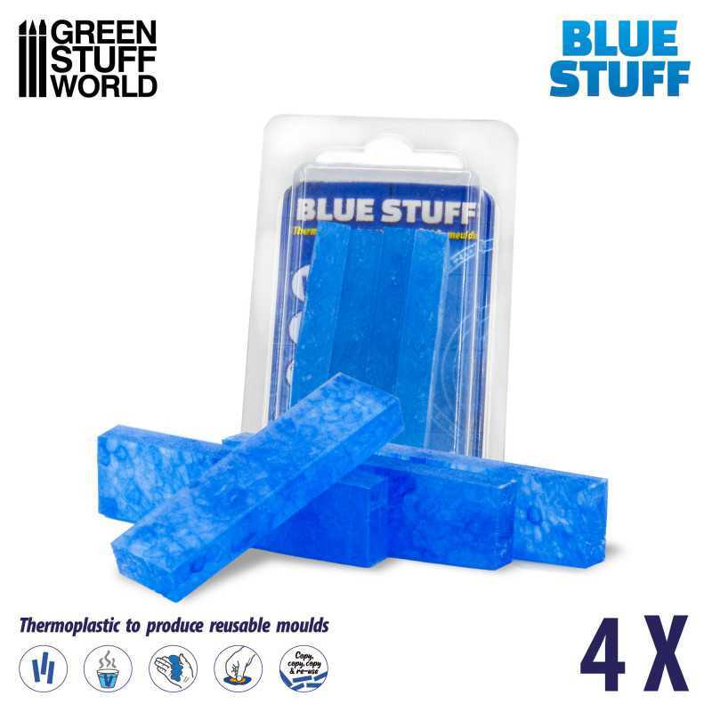 Blue Stuff Mold 4 Bars | Reusable BLUE STUFF