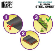 磁性板和金屬橡膠板 - 橡膠磁貼片
