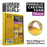 Phenolic Carving Foam 10mm - A4 size | Phenolic Carving Foam