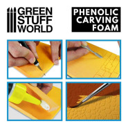 Phenolic Carving Foam 6mm - A4 size | Phenolic Carving Foam