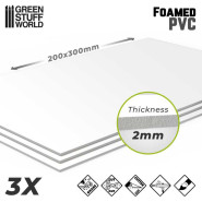 Foamed PVC 2 mm | Foamed PVC
