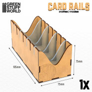 卡片收納盒 - 75x185mm - 紙牌遊戲配件