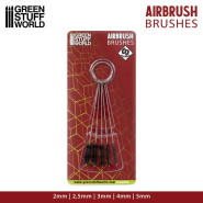 Airbrush Cleaning BRUSHES set | Airbrushing