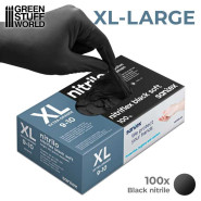 Black Nitrile Gloves - Extra Large | Gloves